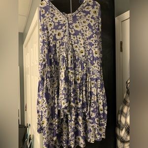 Purple flower dress